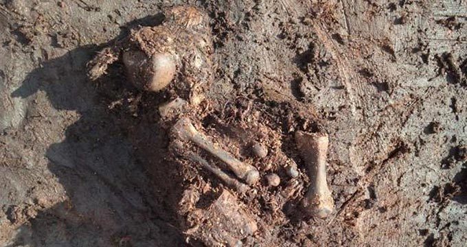 Photo released of bog body found by workers in the Midlands